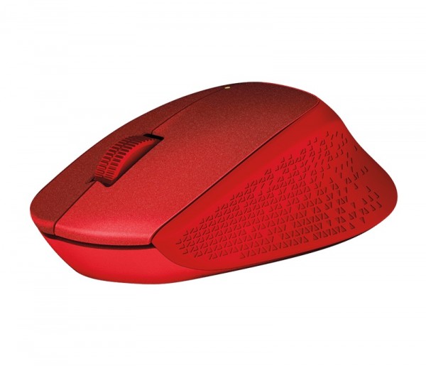 Logitech M330 Silent Plus Wireless mouse Red, New