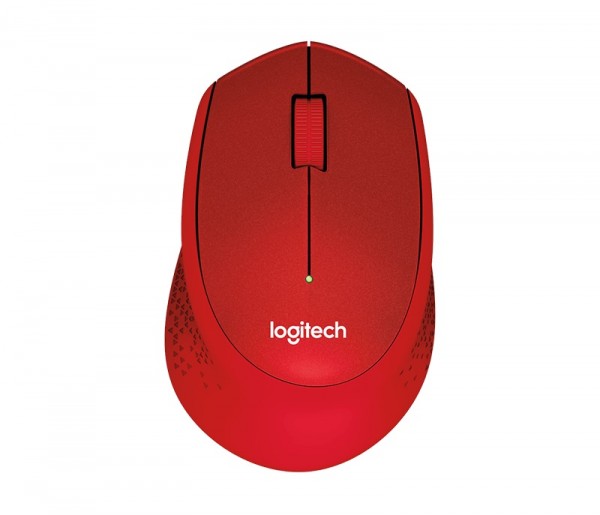 Logitech M330 Silent Plus Wireless mouse Red, New