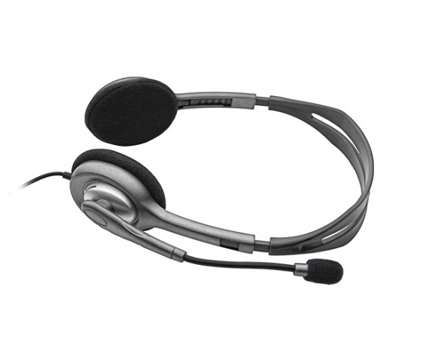 Logitech H111 Stereo Headset Single 3.5mm jack, New