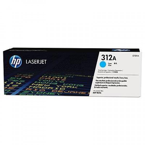 HP Toner CF381A 312A Cyan