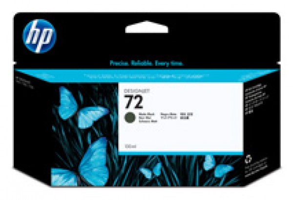 HP No.72 130 ml Matte Black Ink Cartr. T610T1100T770T790T1200T1300T2300 [C9403A]