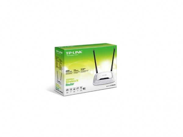 TP-LINK Wi-Fi Ruter N300, 5x10100M port, 2x5dBi eksterna antena