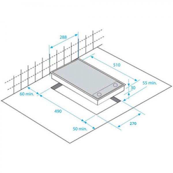 UGRADNA PLOCA HDCC 32200X BEKO