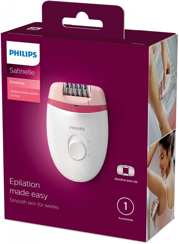 PHILIPS depilator BRE23500 BelaRoze, Disk, 2 brzine