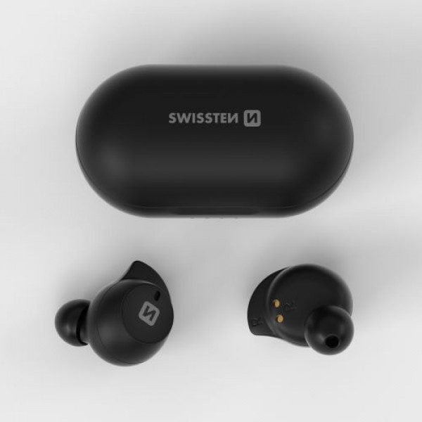 SWISSTEN TWS Slušalice StoneBuds Bluetooth (Crna)