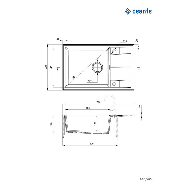 Deante sudopera Eridan 78GRAO