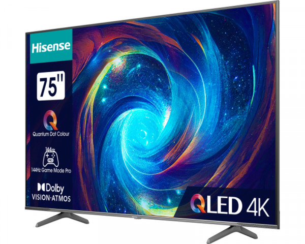 HISENSE 75E7KQ PRO QLED 4K UHD Smart TV