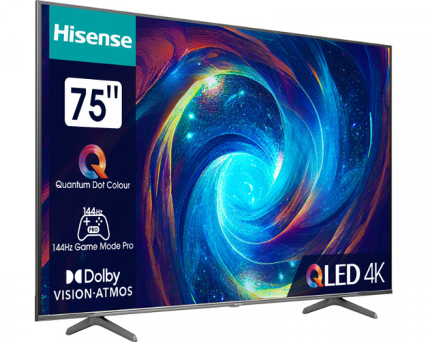 HISENSE 75E7KQ PRO QLED 4K UHD Smart TV