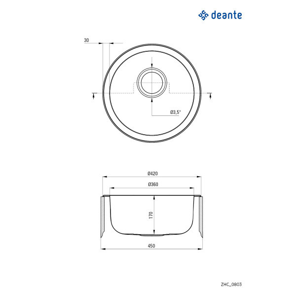 Deante Sudopera Twist 42IX-S