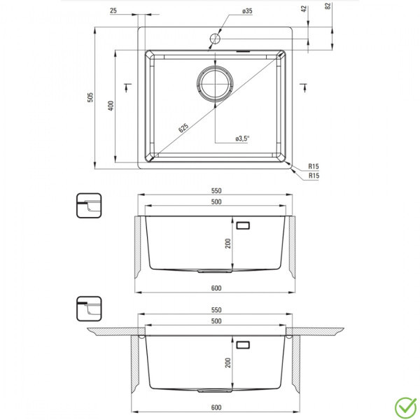 DEANTE sudopera Olfato ZPO R10B