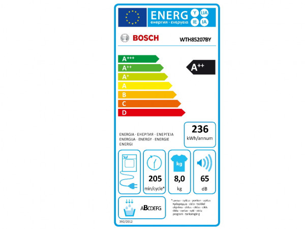 BOSCH Mašina za sušenje veša WTH85207BY