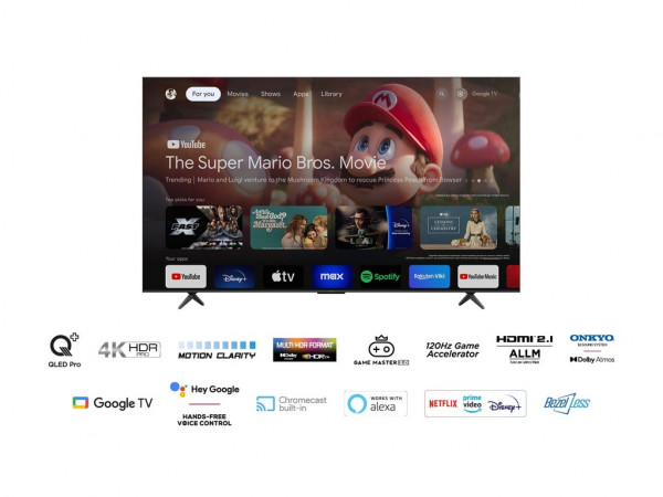 TCL TV 85C655 QLED 4K UHD Google