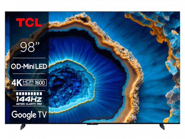 TCL TV 98C805 Mini LED QLED 4K Google