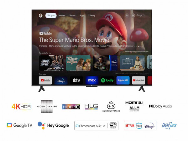 TCL TV 65V6B LED 4K Google