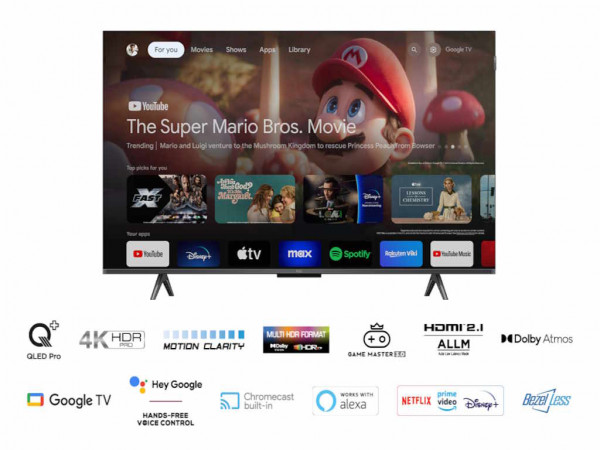 TCL TV 43C655 QLED 4K Google