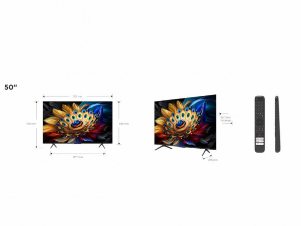 TCL TV 50C655 QLED 4K Google