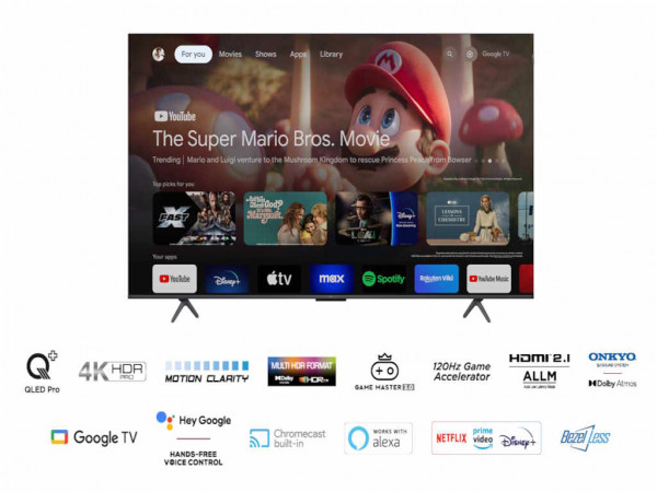 TCL TV 65C655 4K HDR PRO Google