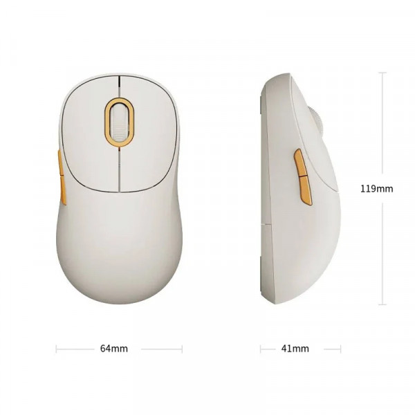 XIAOMI Wireless Mouse 3 GL miš beli (BHR8912GL)