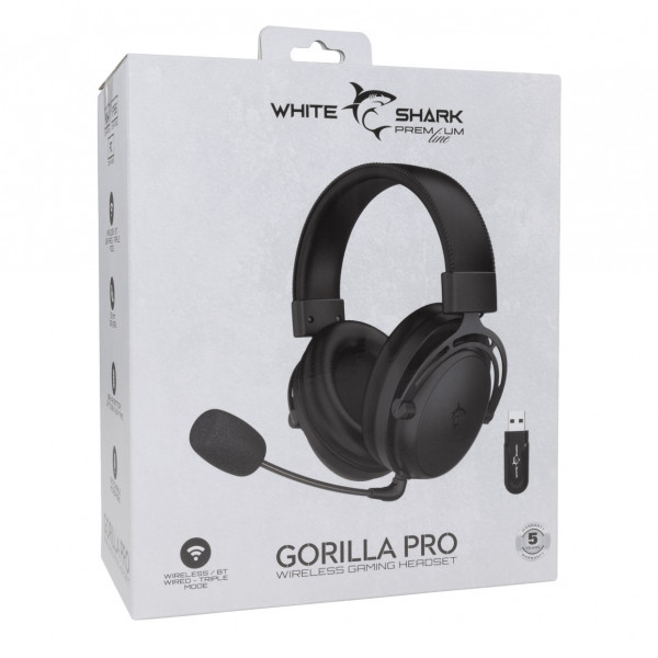 White Shark Premium WGH 2443 GORILLA PRO Wireless Headset