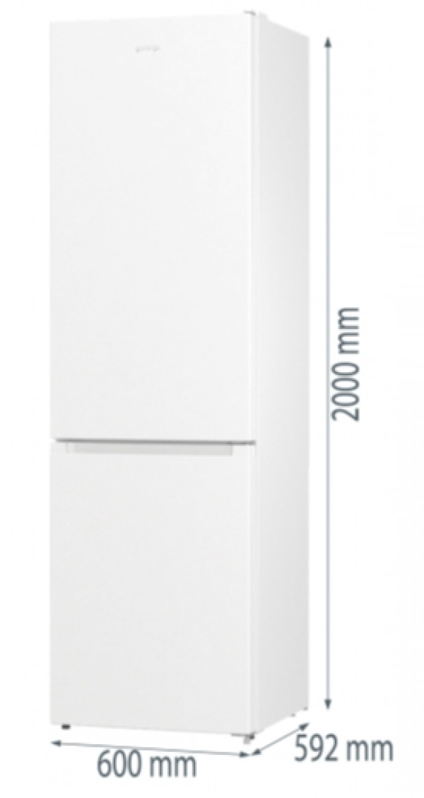 GORENJE Kombinovani hladnjak NRK6202EW4