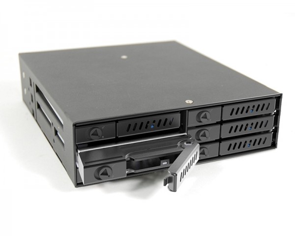 CHIEFTEC CMR-625 6 x 2.5'' SATA crna